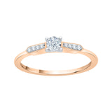 14K Rose Gold~GH | I2-I3, 10K Rose Gold~GH | I2-I3,14K Rose Gold~JK | SI2-I1, 10K Rose Gold~JK | SI2-I1,14K Rose Gold~IJ | I1-I2, 10K Rose Gold~IJ | I1-I2