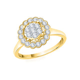 14K Yellow Gold~GH | I2-I3, 10K Yellow Gold~GH | I2-I3,14K Yellow Gold~JK | SI2-I1, 10K Yellow Gold~JK | SI2-I1,14K Yellow Gold~IJ | I1-I2, 10K Yellow Gold~IJ | I1-I2