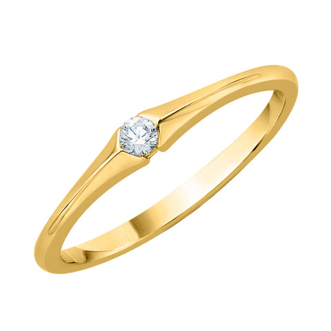 KATARINA Solitaire Diamond Accent Fashion Ring
