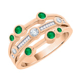 14K Rose Gold~GH | I2-I3, 10K Rose Gold~GH | I2-I3,14K Rose Gold~JK | SI2-I1, 10K Rose Gold~JK | SI2-I1,14K Rose Gold~IJ | I1-I2, 10K Rose Gold~IJ | I1-I2