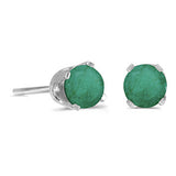14K White Gold~Emerald