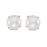 14K White Gold~Pearl