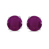 14K White Gold~Ruby