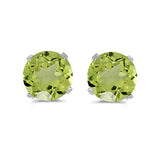 14K White Gold~Peridot