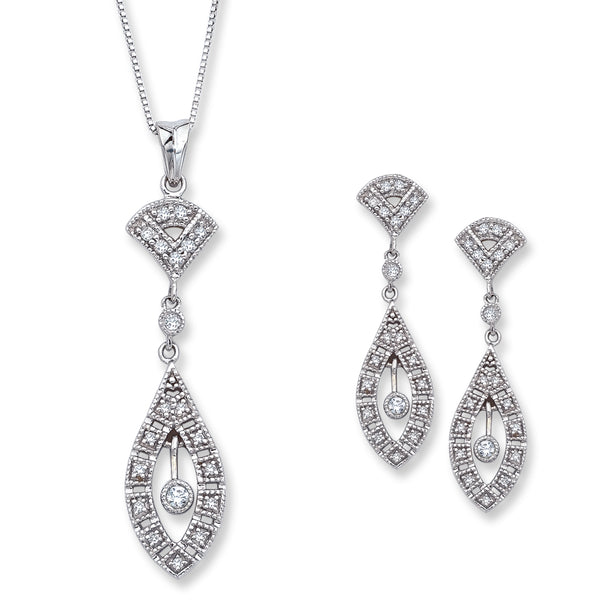 14K White Gold