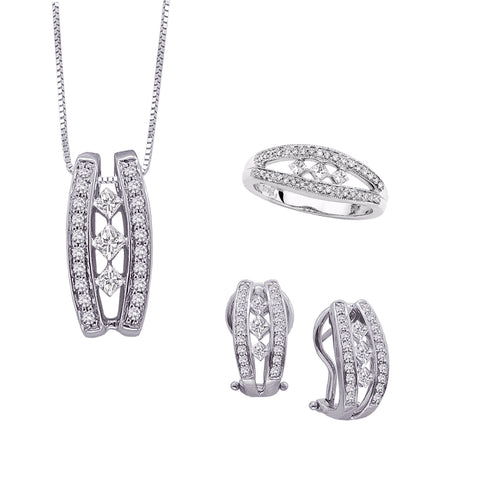 KATARINA 3 Diamond Jewelry Set