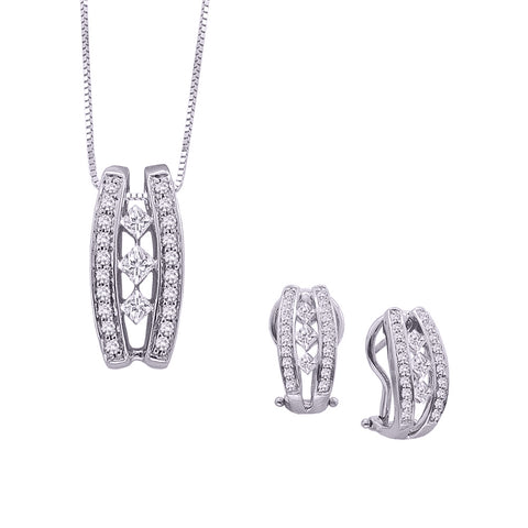 KATARINA 3 Diamond Jewelry Set