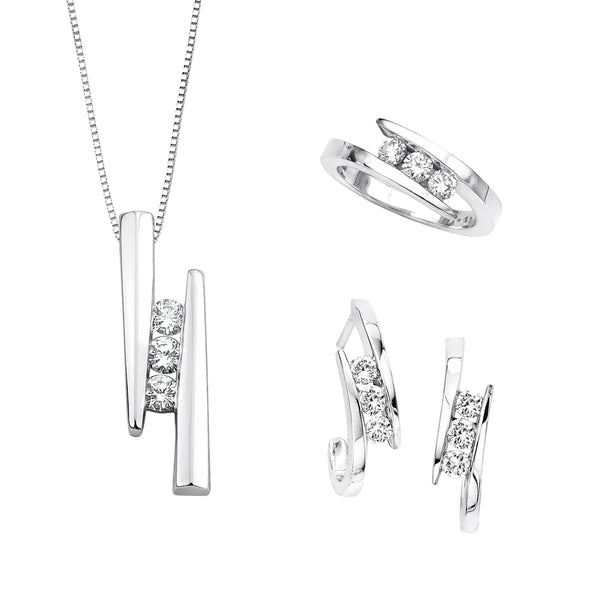14K White Gold