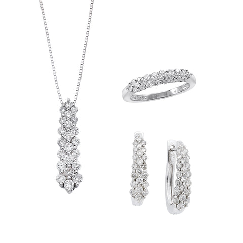 KATARINA Diamond Jewelry Set