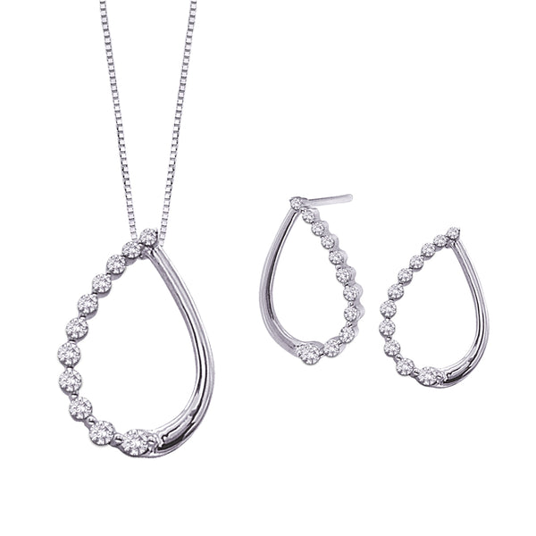 14K White Gold