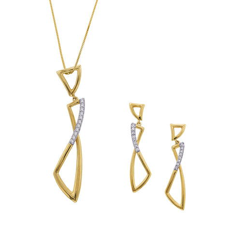 KATARINA Diamond Jewelry Set