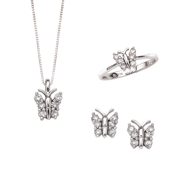 14K White Gold