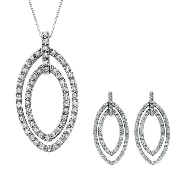 14K White Gold