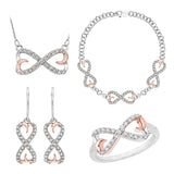 Two Tone Sterling Silver