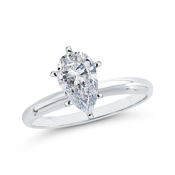 14K White Gold