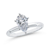14K White Gold