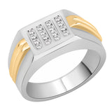 10K White and Yellow Gold~GH | I2/I3