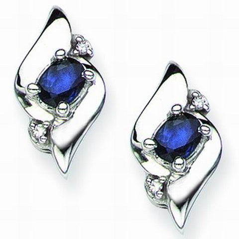 KATARINA Diamond and Sapphire Fashion Jewelry Set