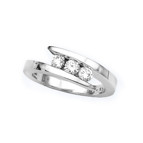 KATARINA 3 Diamond Promise Ring (1/2 cttw)