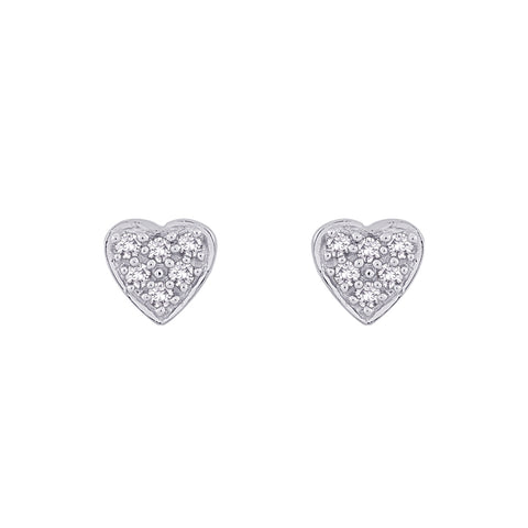 KATARINA Diamond Heart Jewelry Set (1/5 cttw)