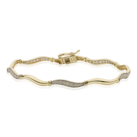 KATARINA Diamond Tennis Bracelet (1/4 cttw)