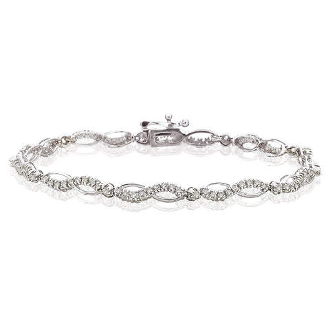 KATARINA Diamond Tennis Bracelet (1 cttw)