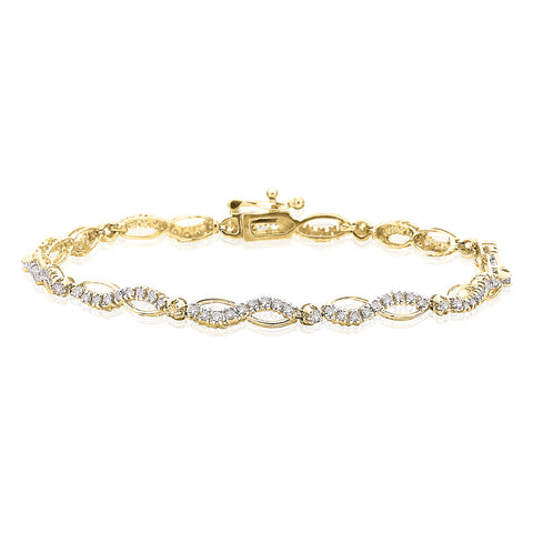 KATARINA Diamond Tennis Bracelet (1 cttw)
