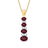 10K Yellow Gold~Ruby