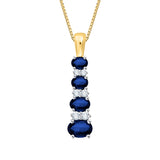 14K Yellow Gold~Sapphire, 10K Yellow Gold~Sapphire