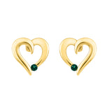 10K Yellow Gold~Emerald