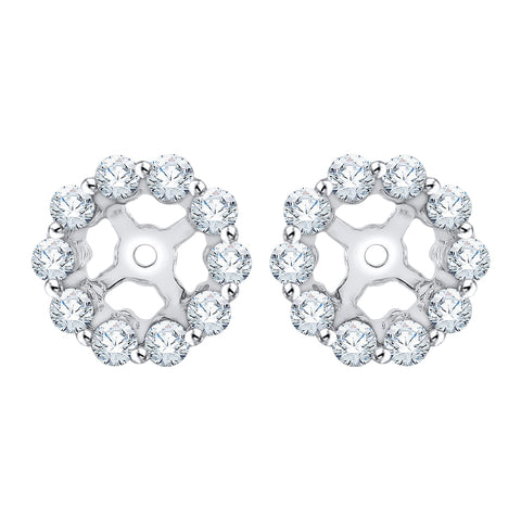 KATARINA Diamond Earring Jackets (3/8 cttw)