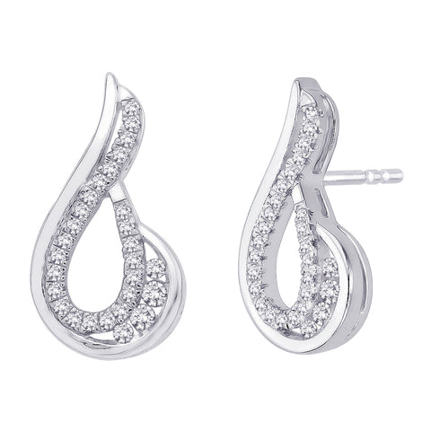 KATARINA 1/4 cttw Diamond Fashion Earrings GH-I2-I3