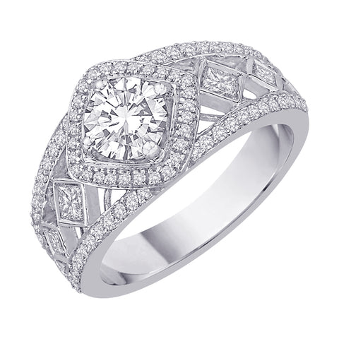 KATARINA Diamond Engagement Ring (1 1/2 cttw GH, I1)