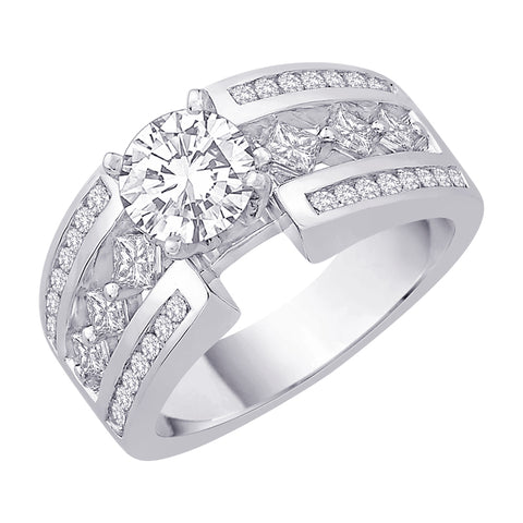 KATARINA Diamond Engagement Ring (1 7/8 cttw GH, I1)