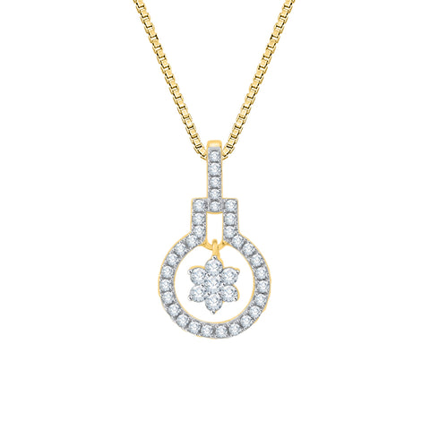 KATARINA Diamond Fashion Pendant Necklace (1/4 cttw GH, I2/I3)