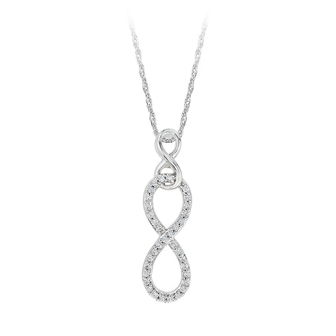 KATARINA Diamond Infinity Jewelry Set (3/4 cttw)