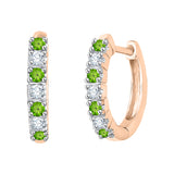 10K Rose Gold~Peridot