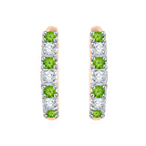 10K Rose Gold~Peridot