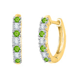 10K Yellow Gold~Peridot