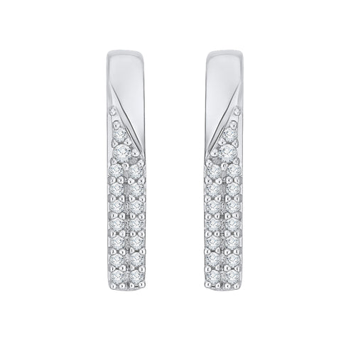 KATARINA 1/8 cttw Diamond Fashion Earrings GH-I2-I3