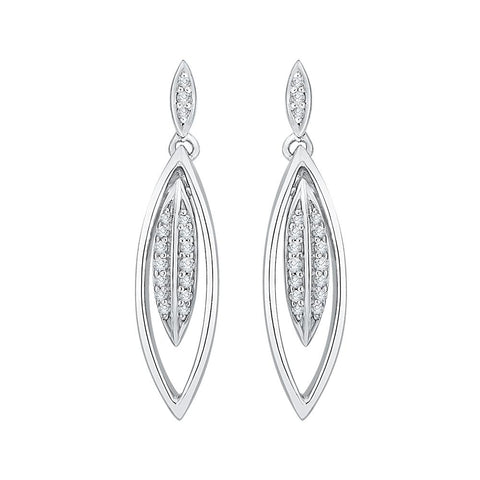 KATARINA Diamond Dangle Earrings (1/3 cttw)