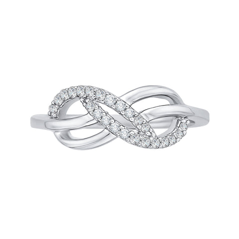 KATARINA Infinity Diamond Ring (1/5 cttw JK, SI2/I1)