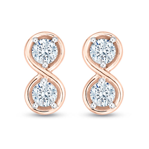 KATARINA Diamond Fashion Earrings (3/8 cttw)
