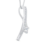 14K White Gold~IJ | I1