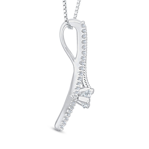 KATARINA Diamond Fashion Pendant Necklace (5/8 cttw)