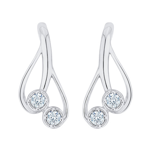 KATARINA Diamond Fashion Earrings (1/4 cttw)