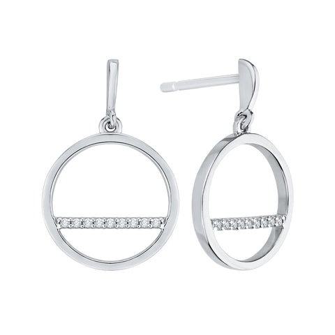 KATARINA Diamond Fashion Earrings (1/8 cttw GH, I2/I3)
