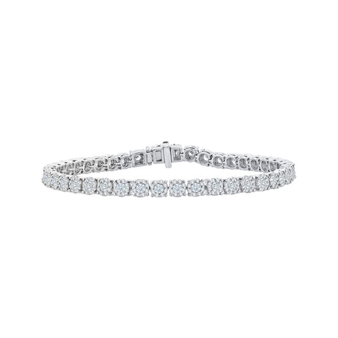 KATARINA Diamond Tennis Bracelet (4 5/8 cttw, GH, I1/I2)