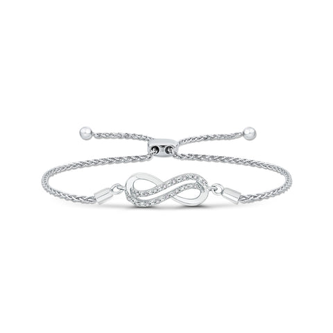 KATARINA Diamond Cross Bracelet (1/20 cttw)