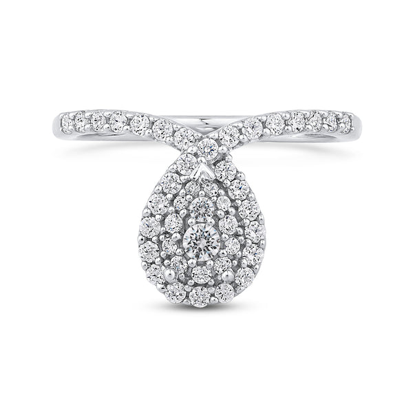 10K White Gold~GH | I2/I3